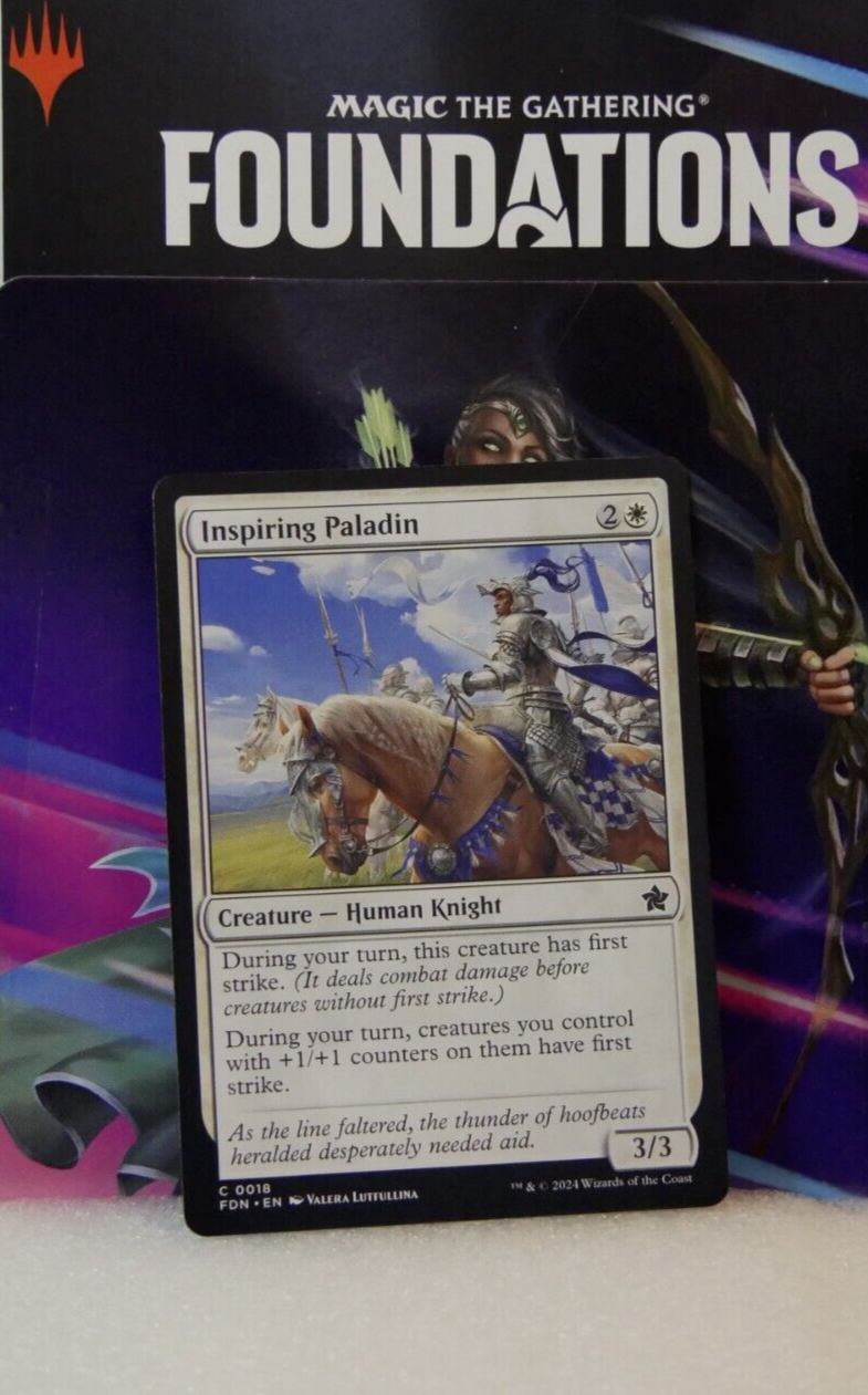 MTG Foundations FDN White Commons & Uncommons You Pick Choose Your Card