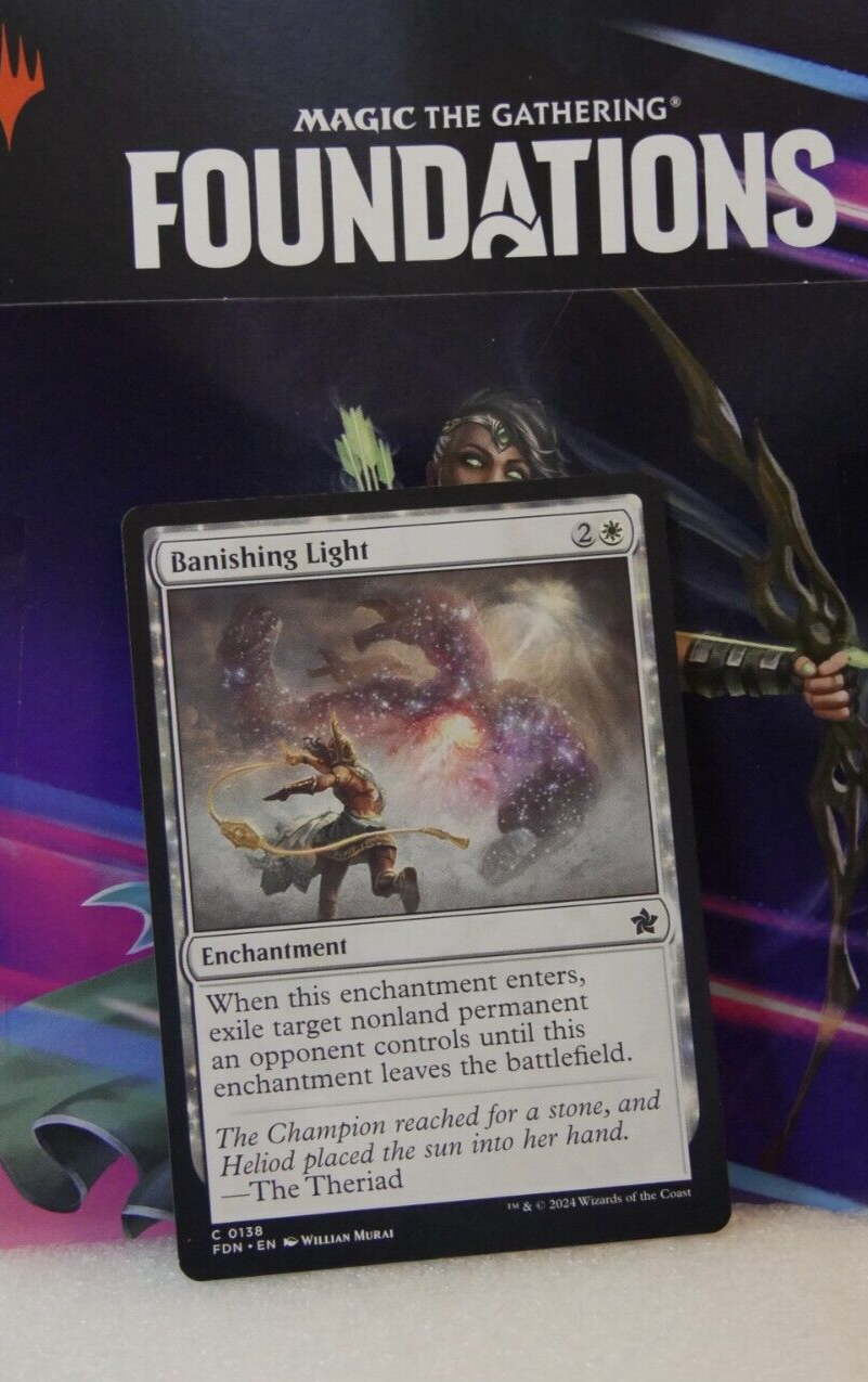 MTG Foundations FDN White Commons & Uncommons You Pick Choose Your Card