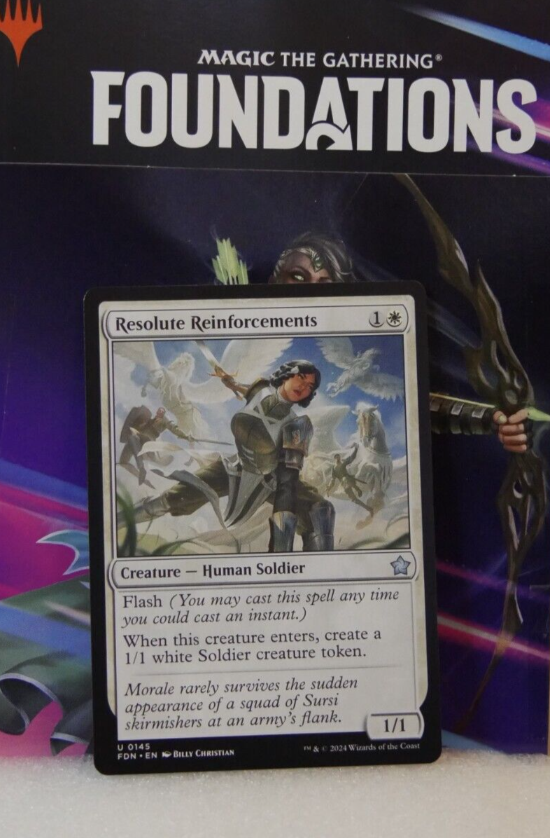 MTG Foundations FDN White Commons & Uncommons You Pick Choose Your Card