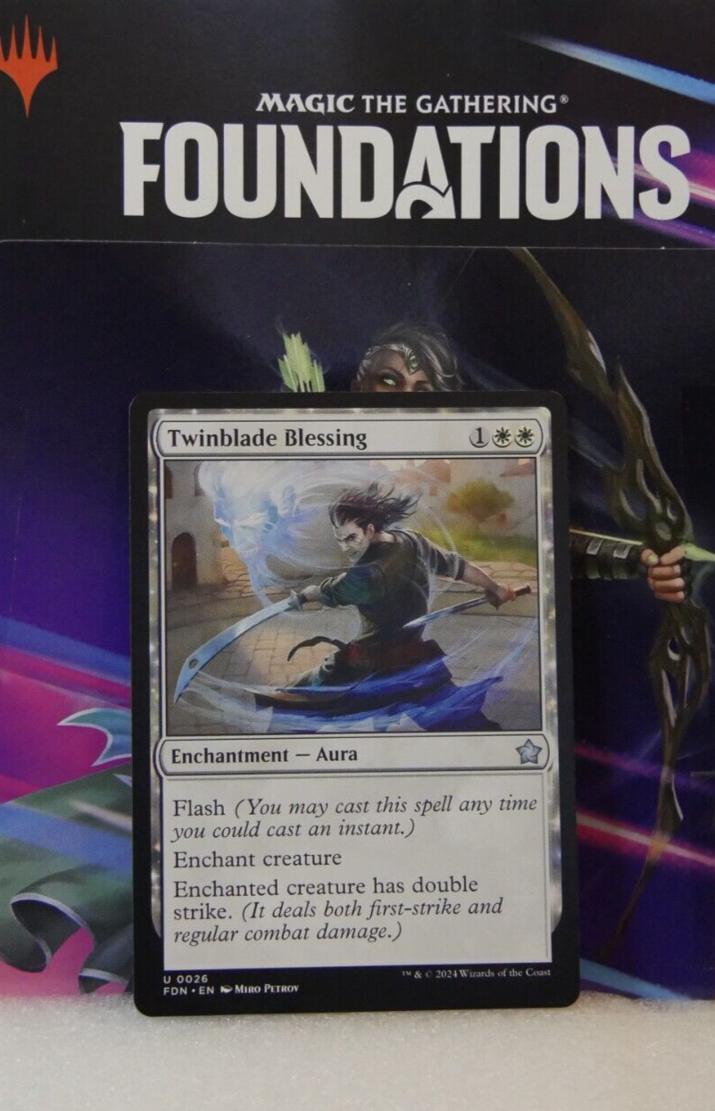 MTG Foundations FDN White Commons & Uncommons You Pick Choose Your Card