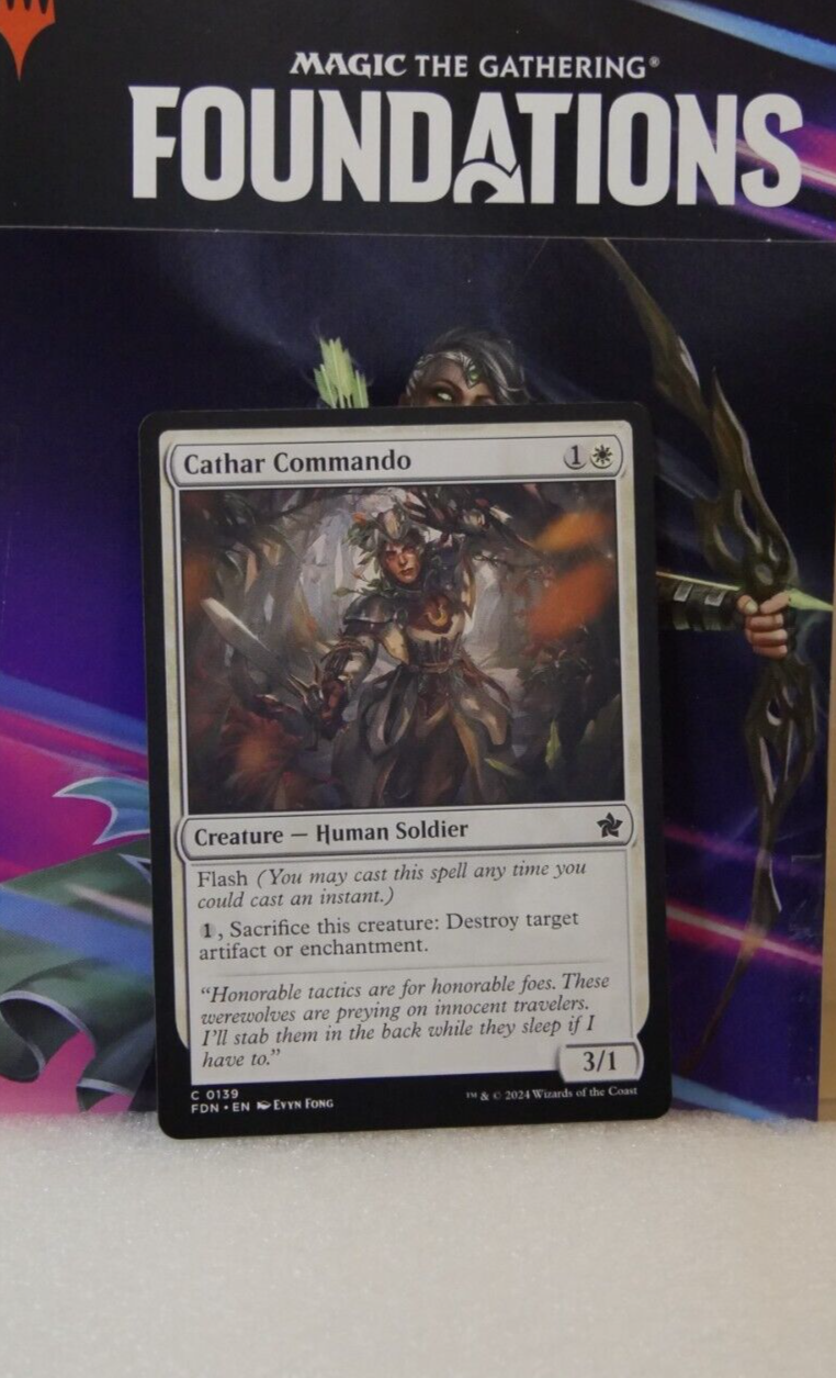 MTG Foundations FDN White Commons & Uncommons You Pick Choose Your Card