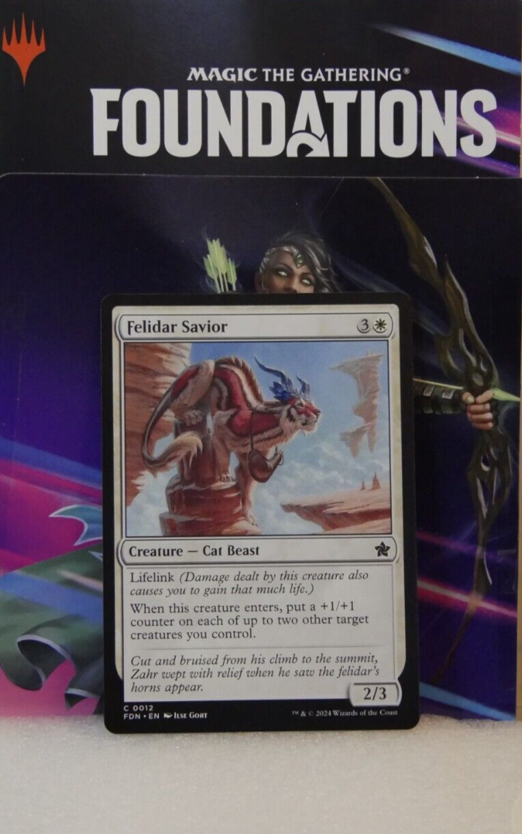 MTG Foundations FDN White Commons & Uncommons You Pick Choose Your Card