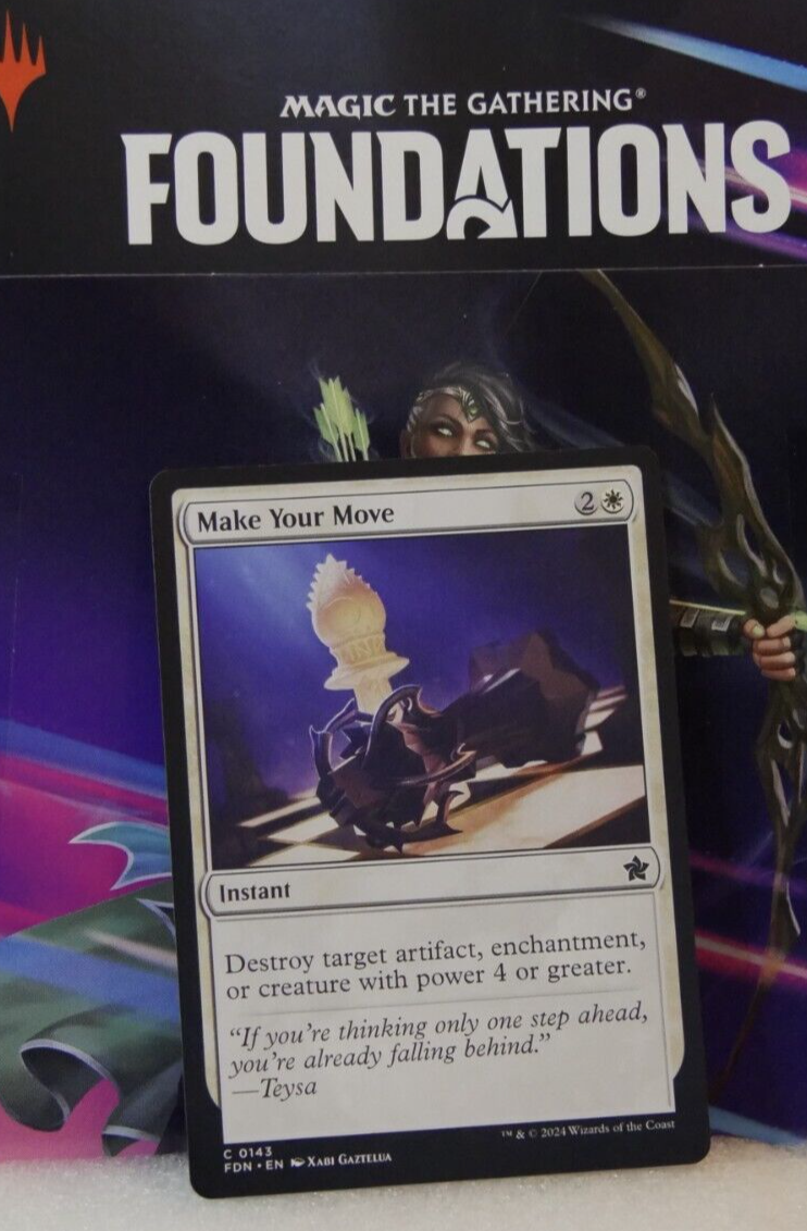 MTG Foundations FDN White Commons & Uncommons You Pick Choose Your Card