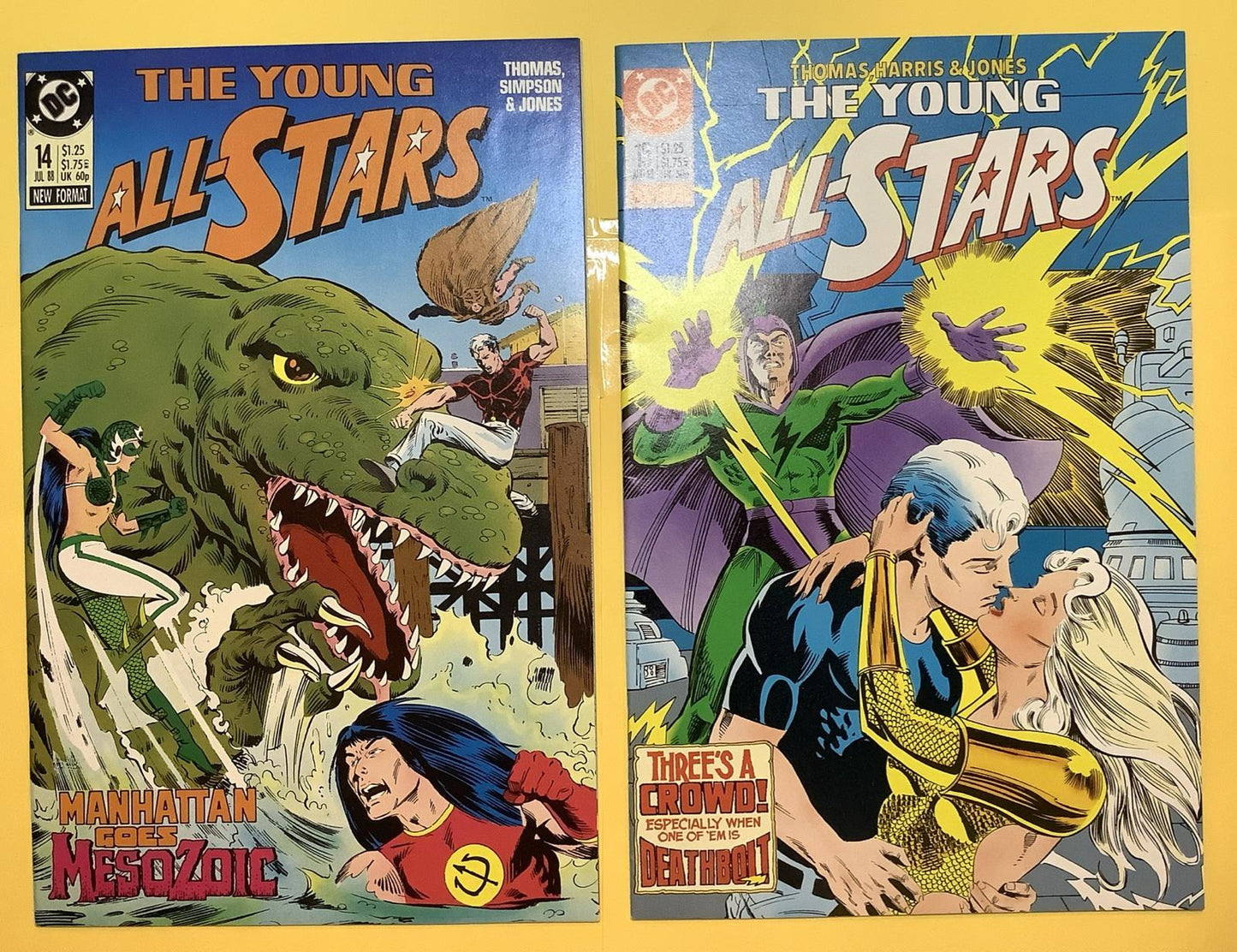 Young All-Stars #10–15 DC 1988 6-Issue Run Iron Munro Arc