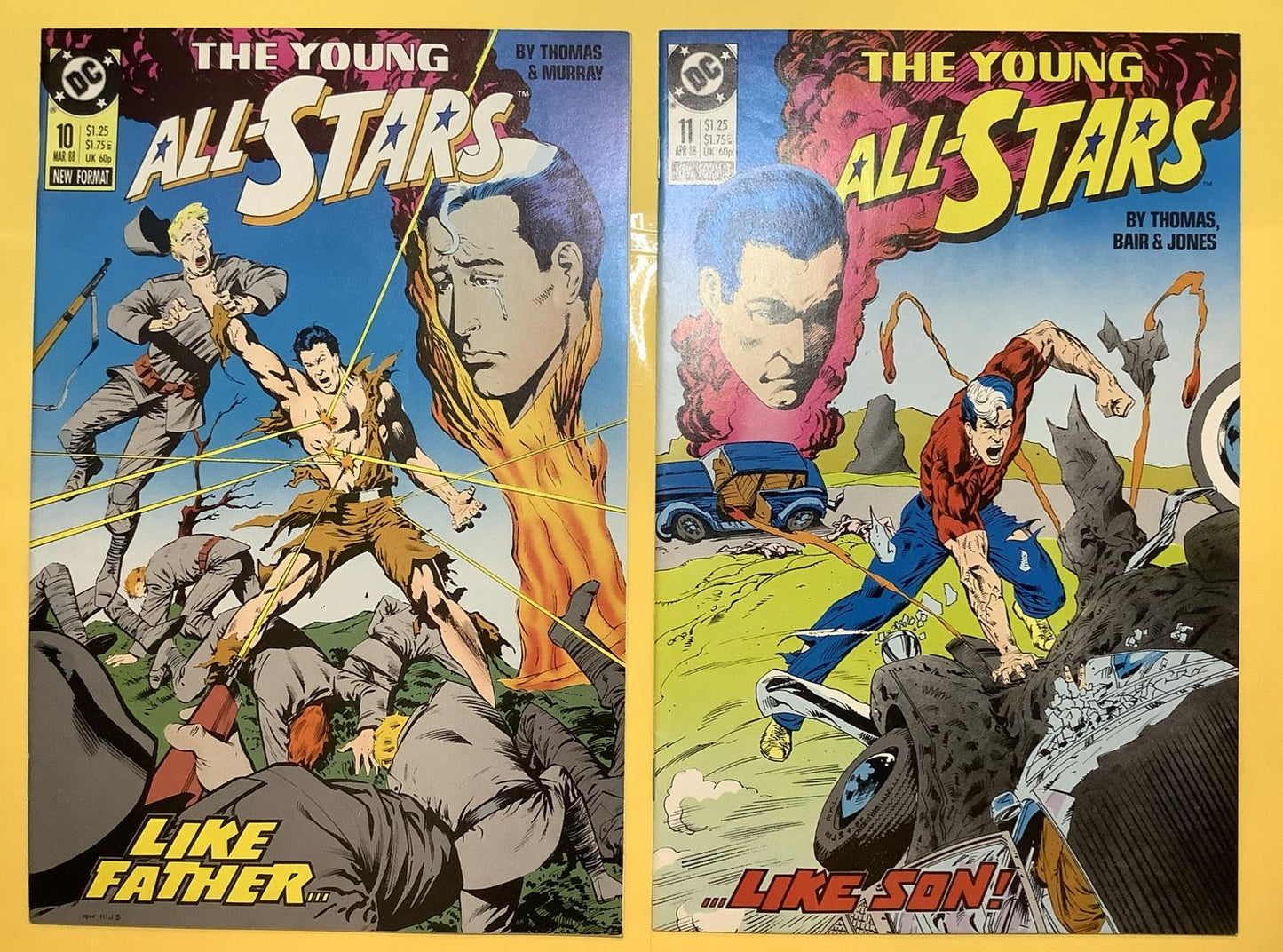 Young All-Stars #10–14 DC 1988 5-Issue Run Iron Munro Arc