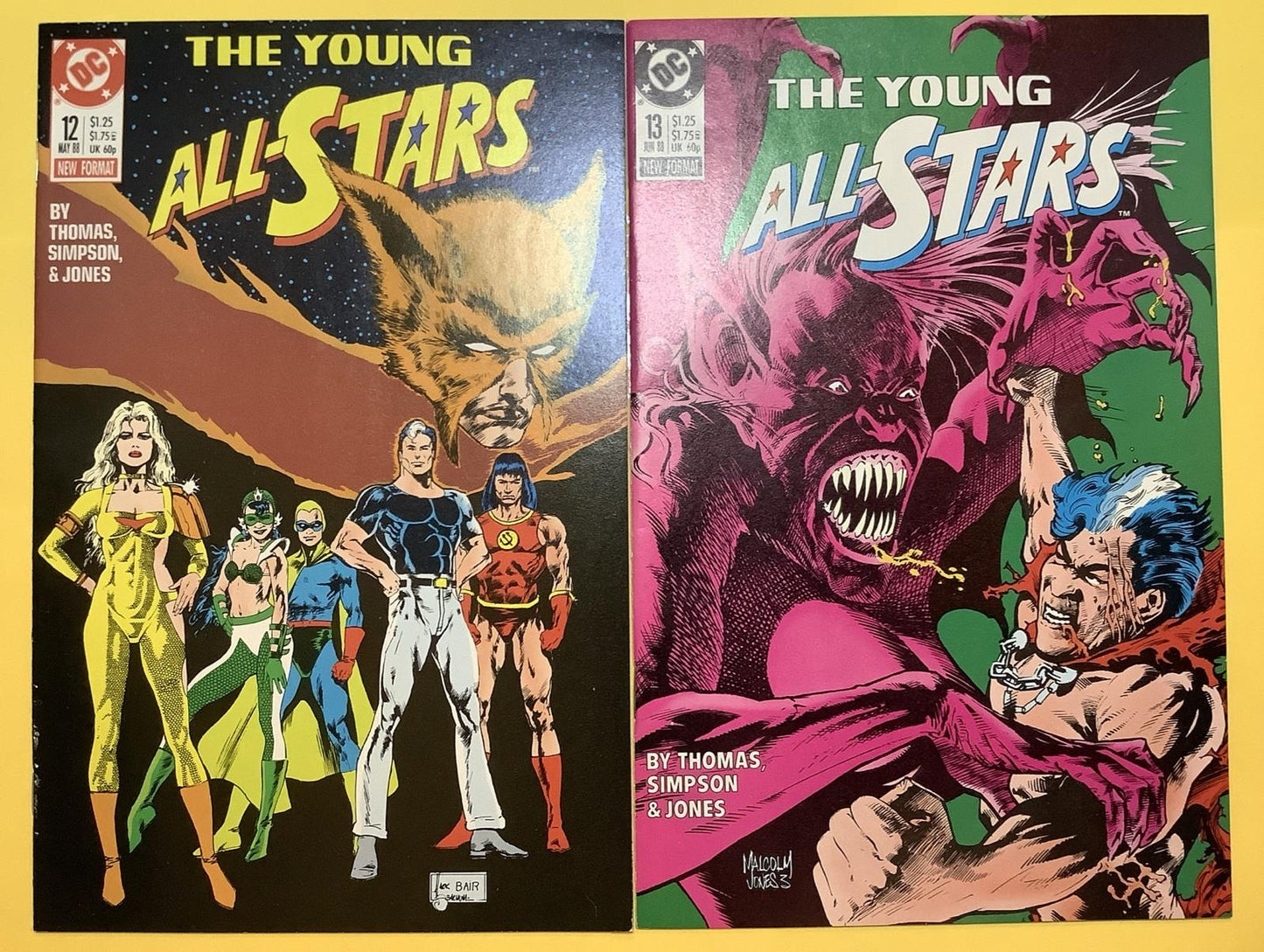 Young All-Stars #10–14 DC 1988 5-Issue Run Iron Munro Arc