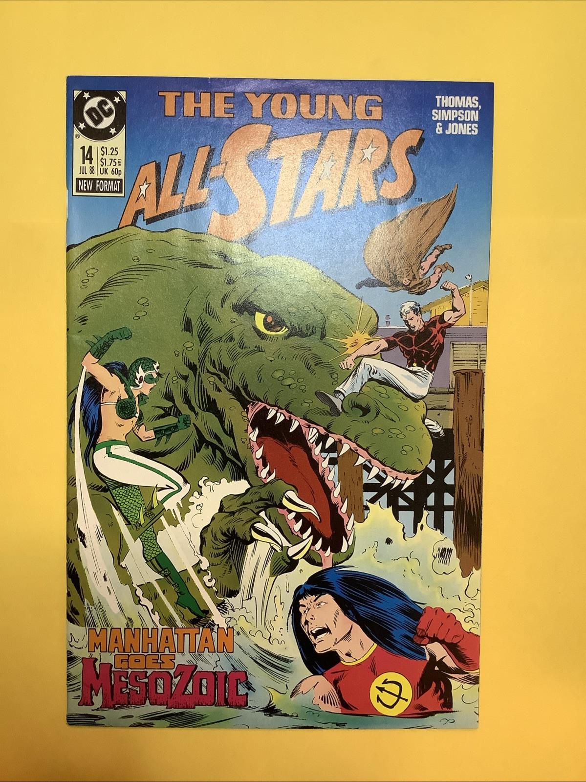 Young All-Stars #10–14 DC 1988 5-Issue Run Iron Munro Arc
