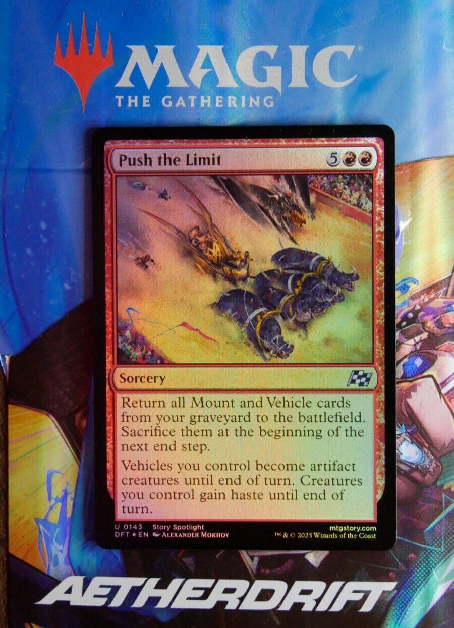Push the Limit Foil DFT 143 MTG Vehicles