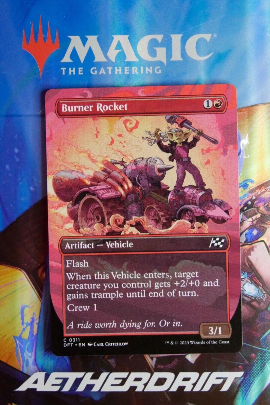 Burner Rocket DFT 311 Extended Art from Aetherdrift.
