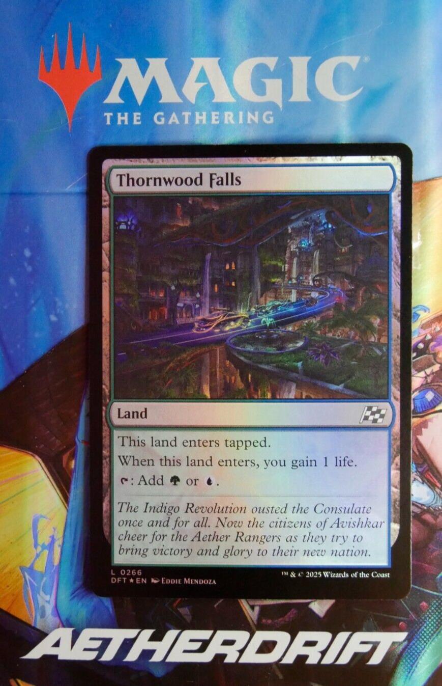 Thornwood Falls DFT 266 Foil MTG card from DM Vault Co.