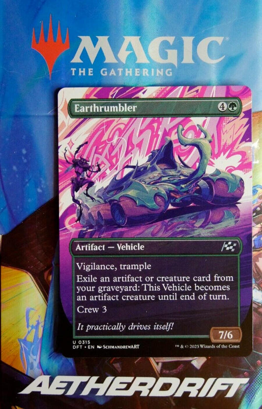 Earthrumbler MTG DFT 0315 extended art vehicle artifact 7/6