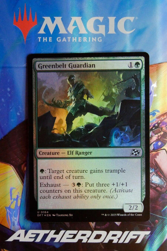 MTG DFT: Greenbelt Guardian (Creature Elf Ranger) Uncommon Foil Aetherdrift 0164