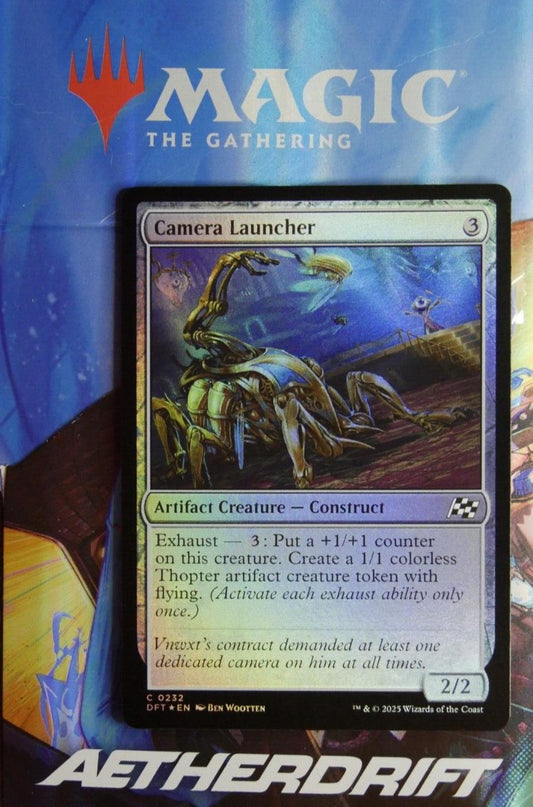 Camera Launcher — Aetherdrift — Foil Uncommon — 232
