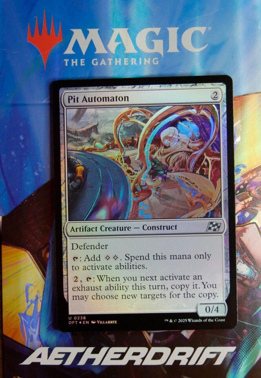MTG DFT: Pit Automaton (Artifact Creature Construct) Uncommon Foil Aetherdrift