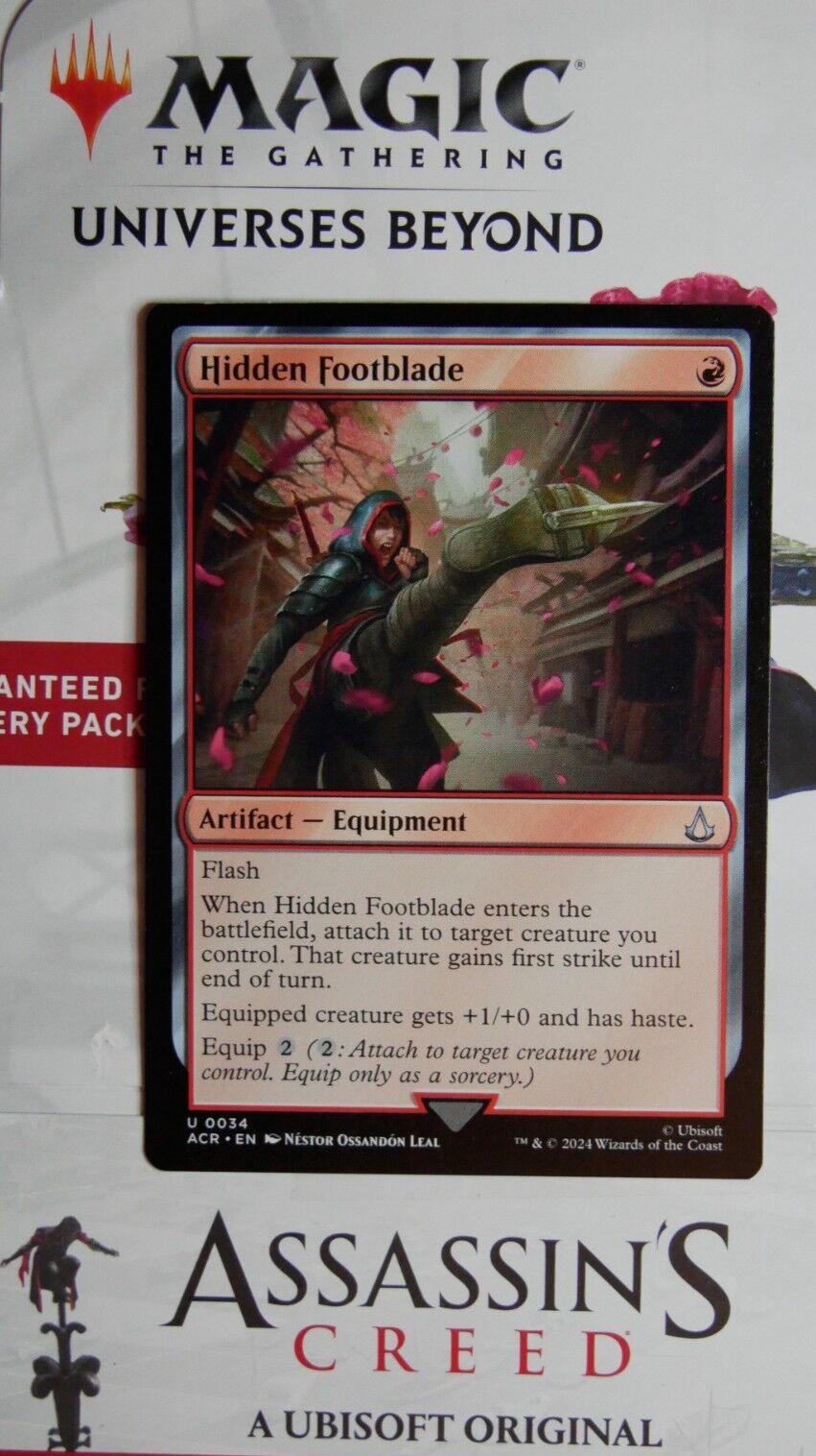 Hidden Footblade ACR 034 regular MTG card front