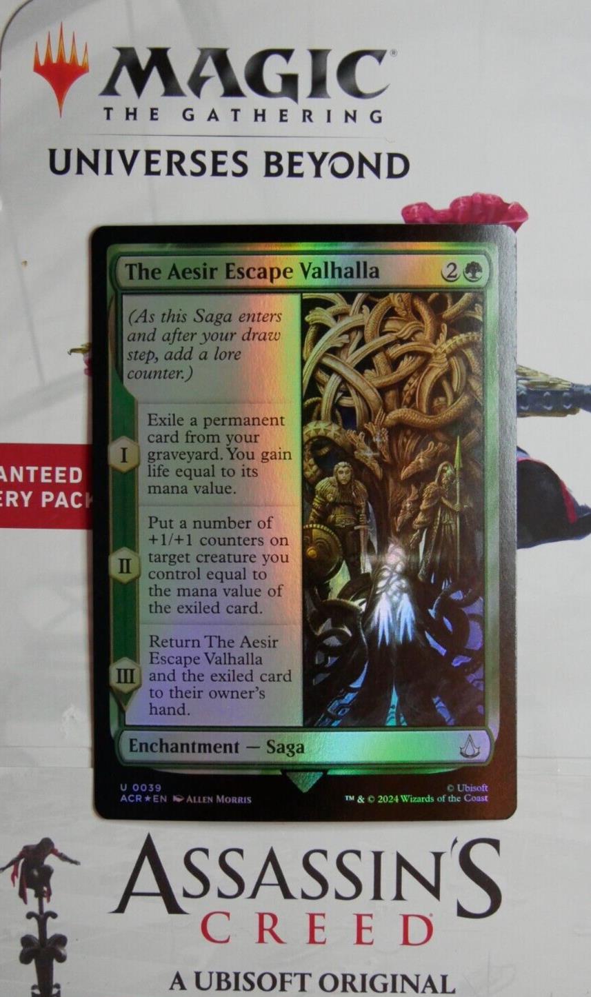 MTG ACR: The Aesir Escape Valhalla (Enchantment-Saga) Regular Uncommon 0039 Foil