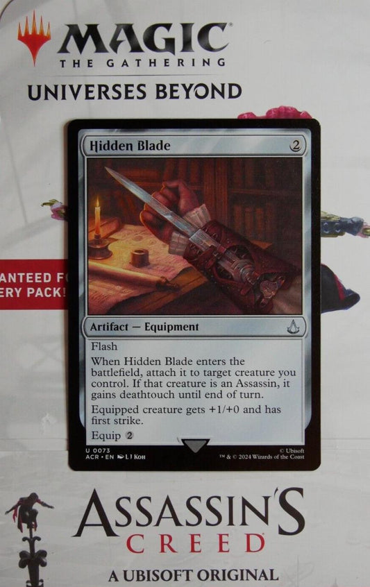 MTG ACR: Hidden Blade (Artifact Equipment) Regular Uncommon 0073
