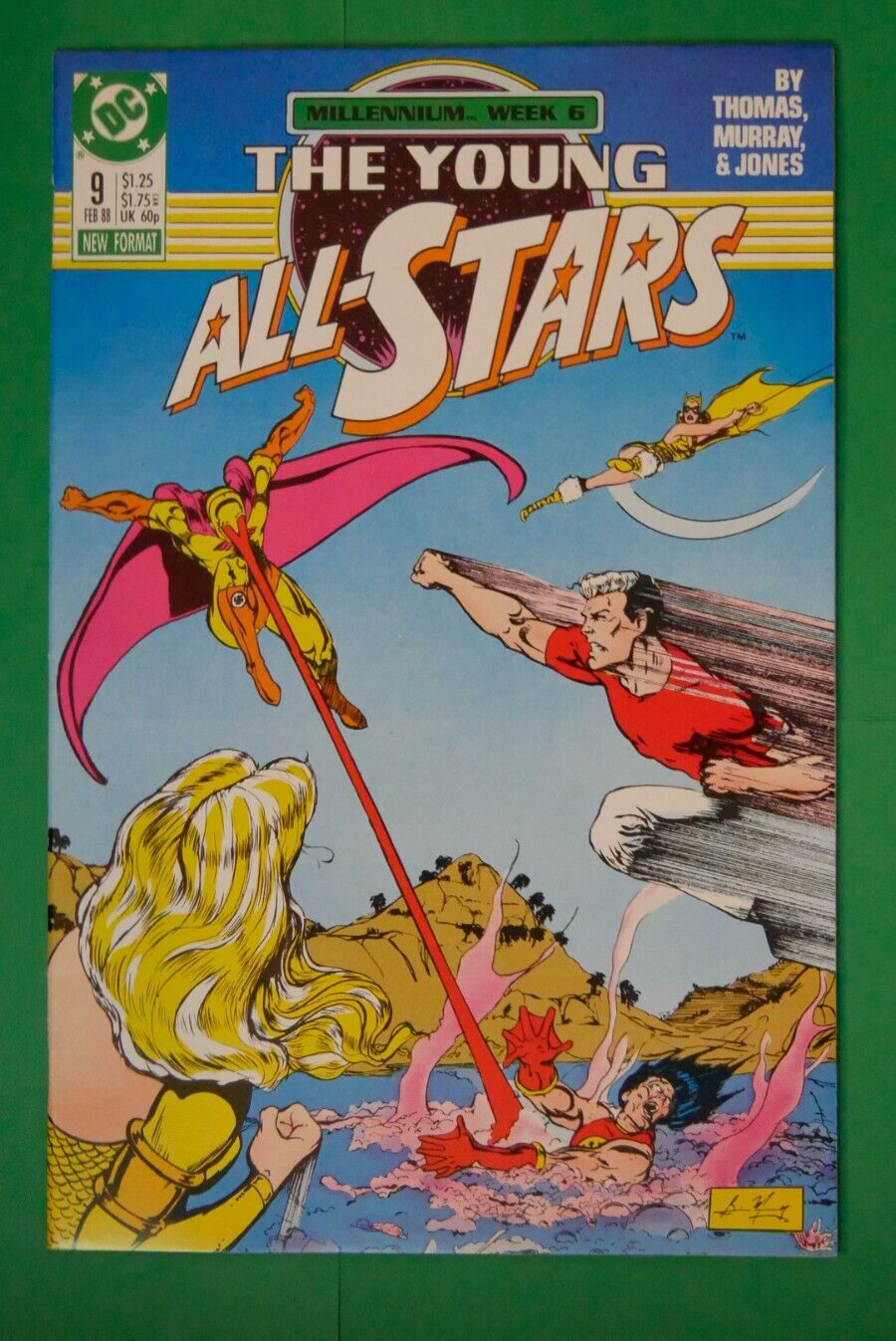 Young All-Stars #5-9 DC Comics 1988 Millennium Week 6 Comic Lot