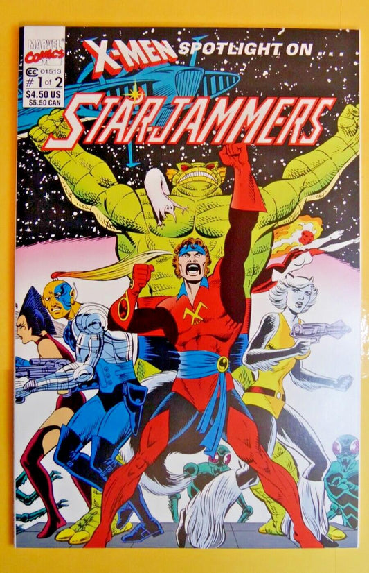 X-Men Spotlight on Starjammers #1 1990 Marvel Comics Corsair cover