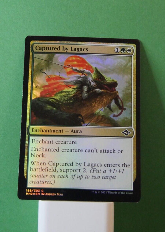 MTG MH2: Captured by Lagacs (Enchantment) Modern Horizons 2 Common Foil 188/303
