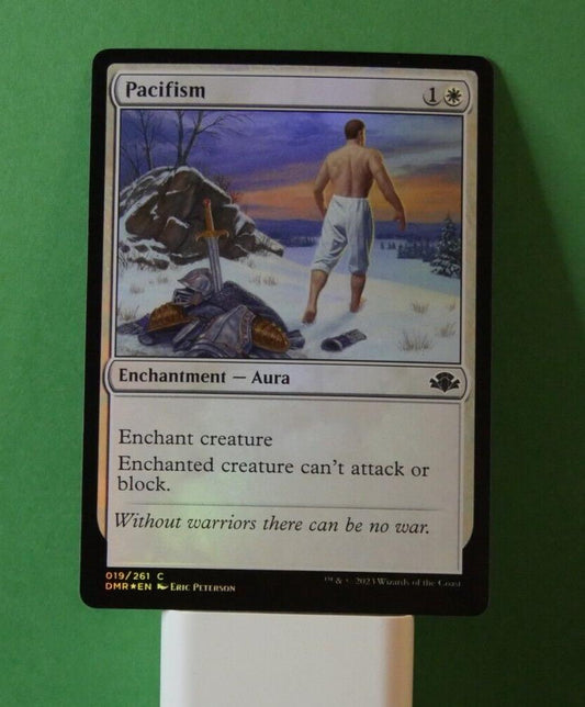 MTG DMR: Pacifism (Enchantment Aura) Dominaria Remastered Foil 019/261