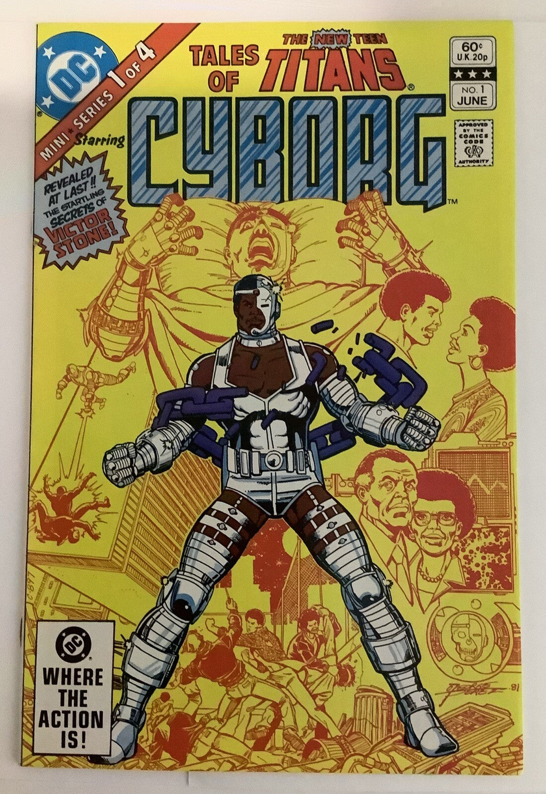 Tales of the New Teen Titans #1 (1982) — Direct Edition — DC Comics
