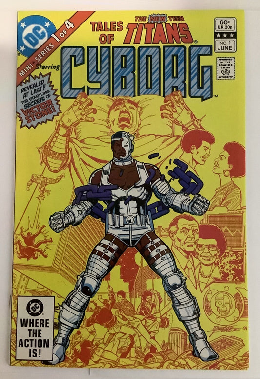 Tales of the New Teen Titans #1 (1982) — Direct Edition — DC Comics
