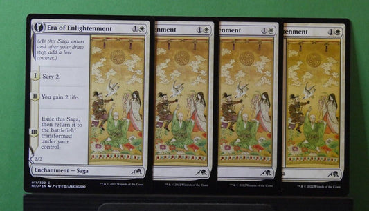 MTG NEO: X4 Era of Enlightenment (Enchantment Saga) Kamigawa: Neon Dynasty 011
