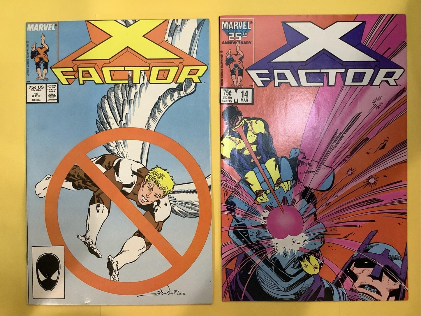 Marvel Comics: #14/15/16 Lot (1987 MAR/APR/MAY) Cameo Four Horseman