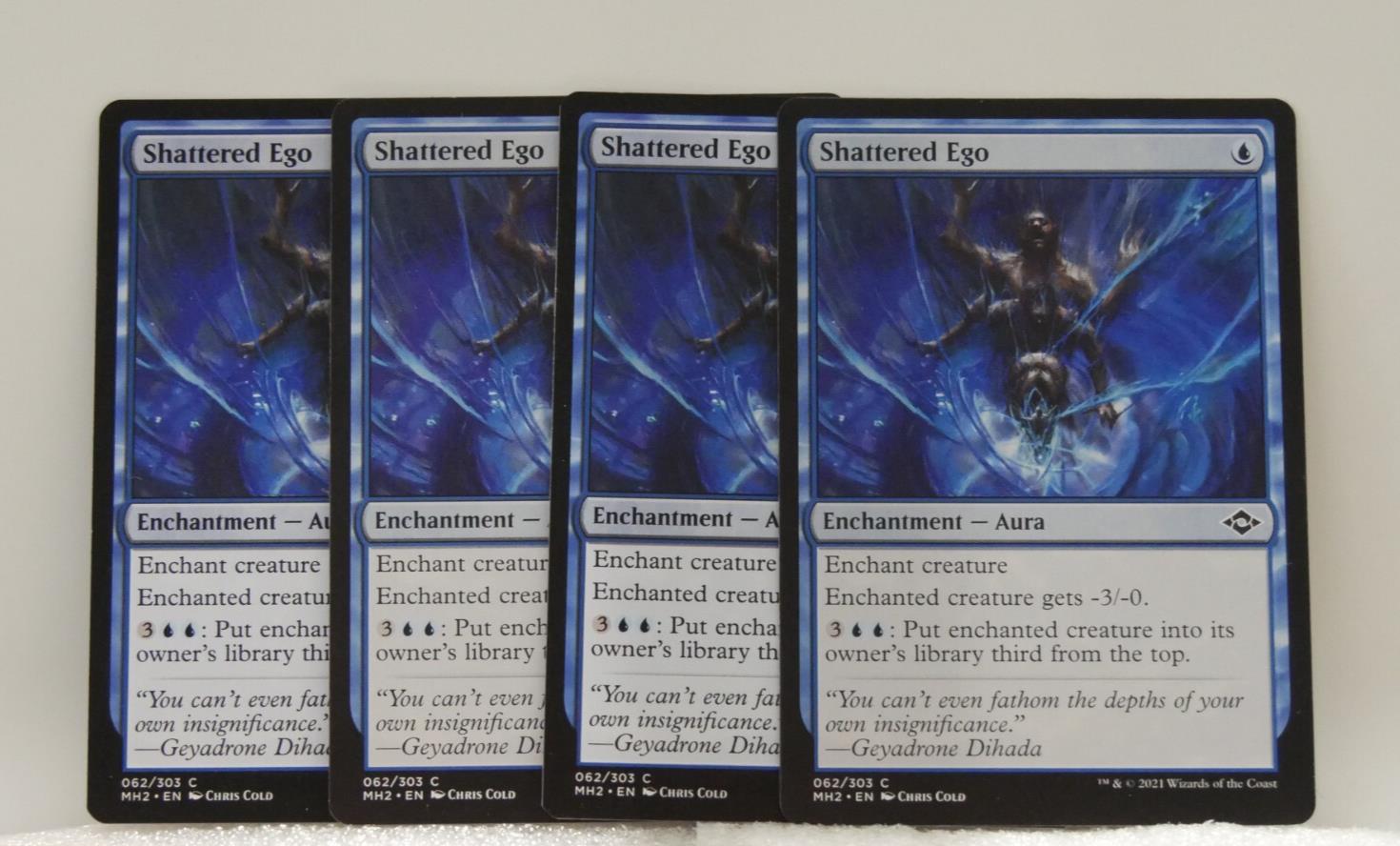 Shattered Ego Modern Horizons 2 MTG common enchantment aura card playset