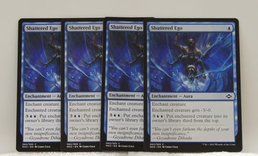 Shattered Ego Modern Horizons 2 MTG common enchantment aura card playset