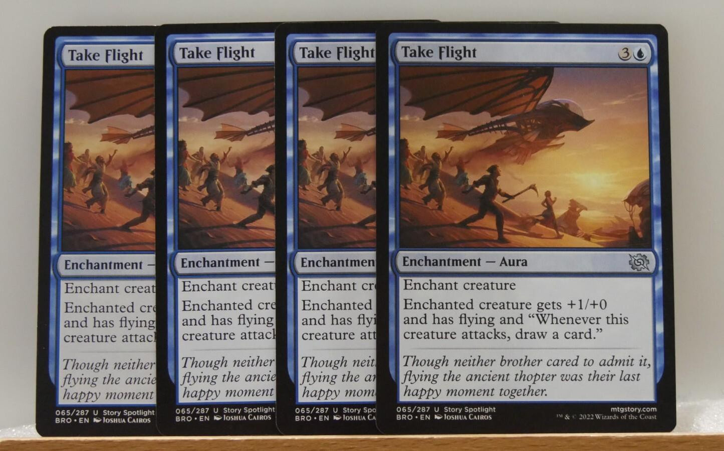 Take Flight x4 BRO 065 from The Brothers' War.