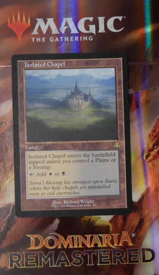 Isolated Chapel DMR 397 Retro Frame MTG card from DM Vault Co.
