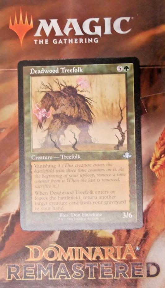 Deadwood Treefolk DMR 95 Magic the Gathering Treefolk creature card.