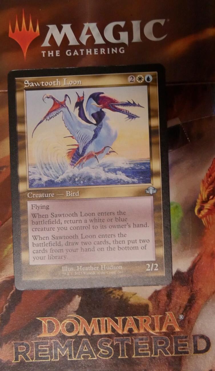 Sawtooth Loon DMR 232 regular finish MTG card