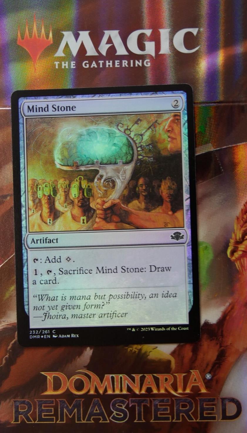 Mind Stone Dominaria Remastered 232 Foil from Dominaria Remastered.