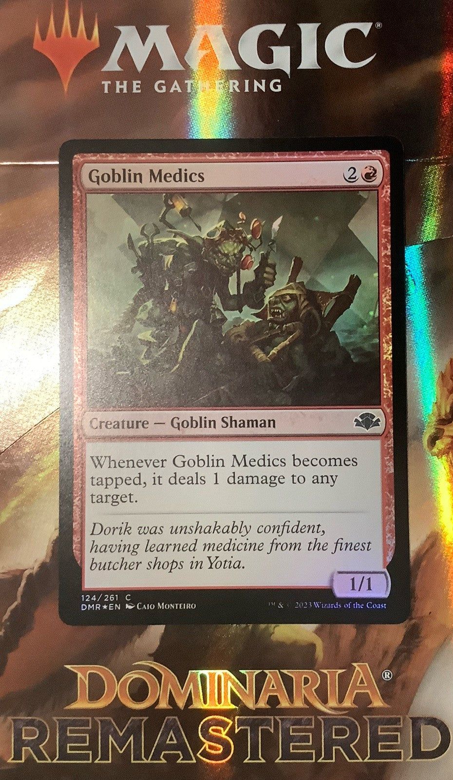 Goblin Medics DMR 124 Foil MTG Card DM Vault Co