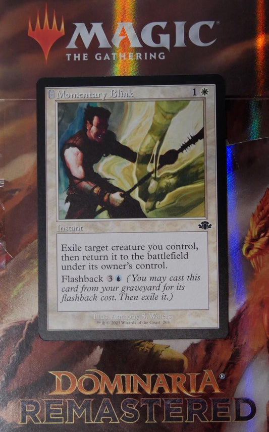 MTG DMR: Momentary Blink (Instant) Dominaria Remastered Retro Frame Common