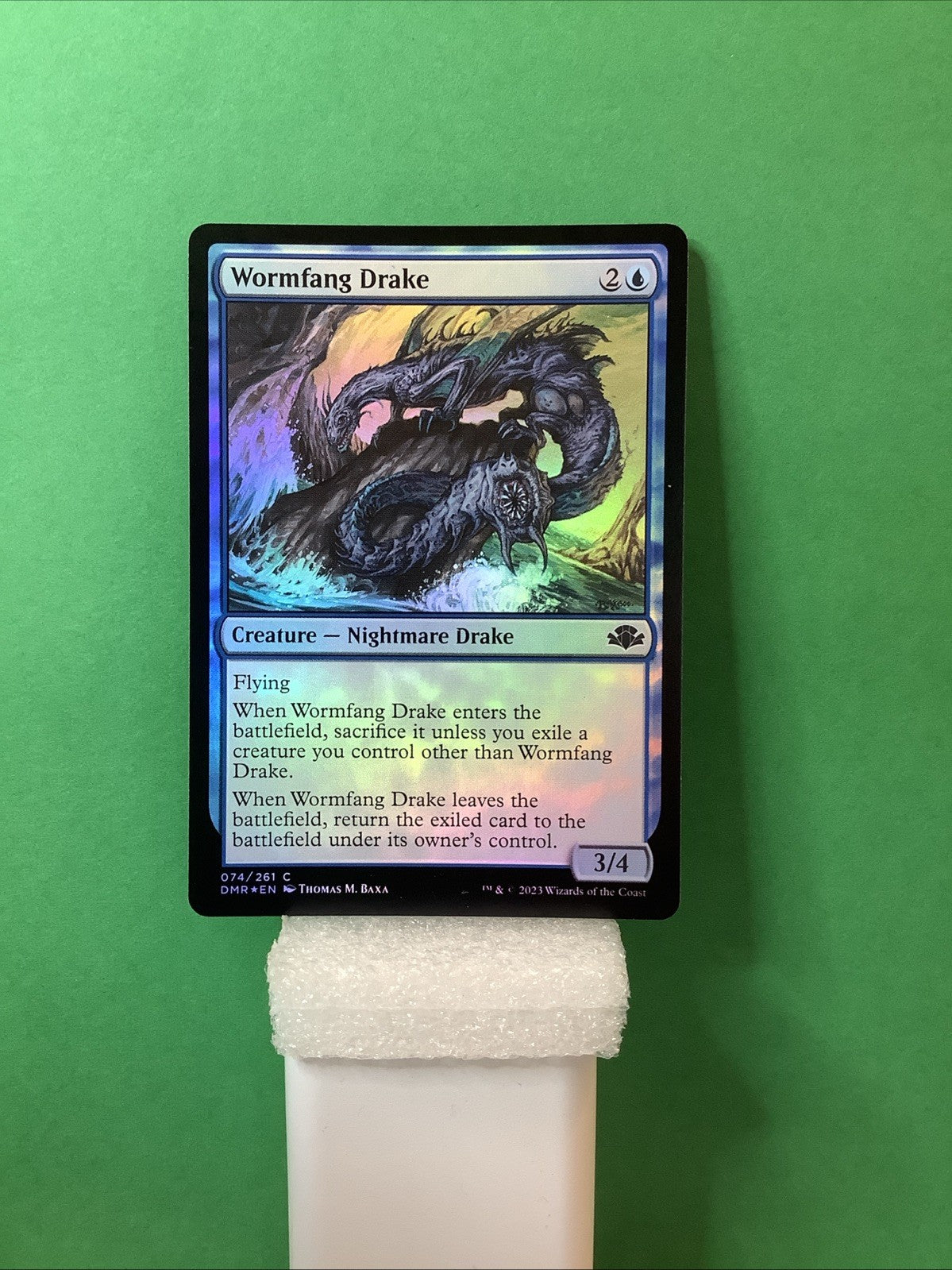 Wormfang Drake DMR 074 Foil MTG Card DM Vault Co