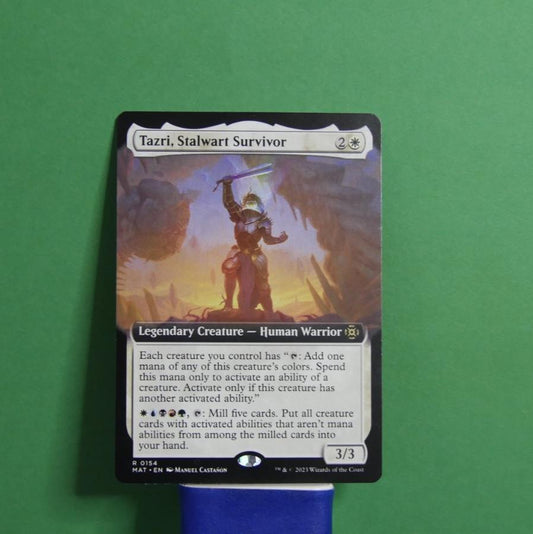 Tazri, Stalwart Survivor MAT 154 Extended Art MTG Card DM Vault Co