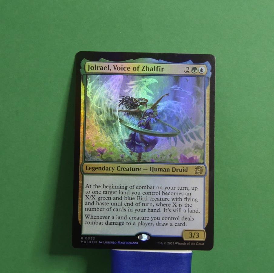 Jolrael, Voice of Zhalfir MAT #033 Foil from March of the Machine: The Aftermath.