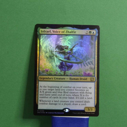 Jolrael, Voice of Zhalfir MAT #033 Foil from March of the Machine: The Aftermath.