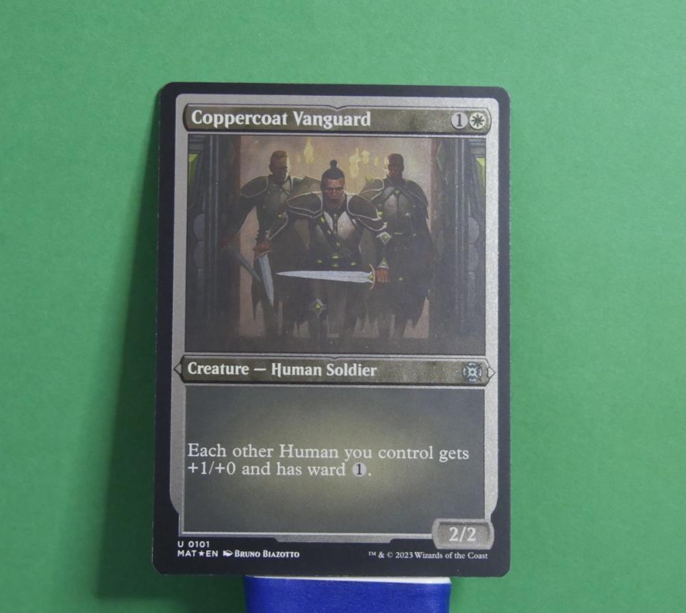 Magic: The Gathering Coppercoat Vanguard Etched Foil – MTG MAT