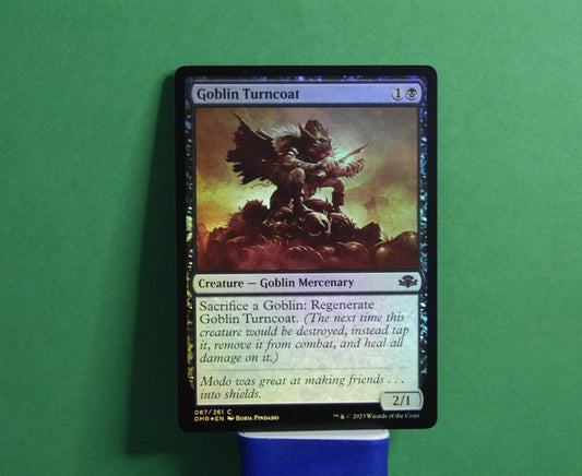 MTG DMR: Goblin Turncoat (Creature) Dominaria Remastered Common Foil 087/261