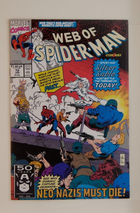 Web of Spider-Man #72 (1991) – Marvel Direct Edition, “The Reckoning”
