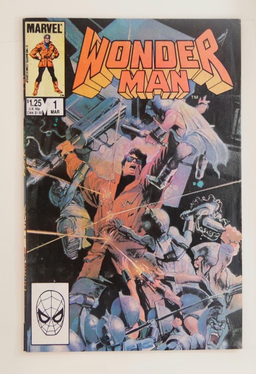 Wonder Man #1 (1986) — Marvel First Solo Title, Captain America Appearance