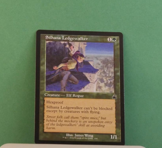 MTG RVR: Silhana Ledgewalker (Retro Frame) Ravnica Remastered Regular Common 354