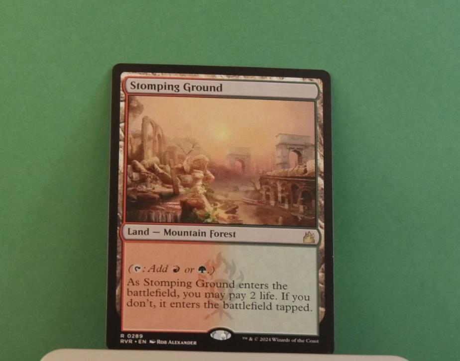 Stomping Ground Magic card from Ravnica Remastered – DM Vault Co
