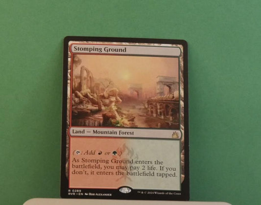 Stomping Ground Magic card from Ravnica Remastered – DM Vault Co

