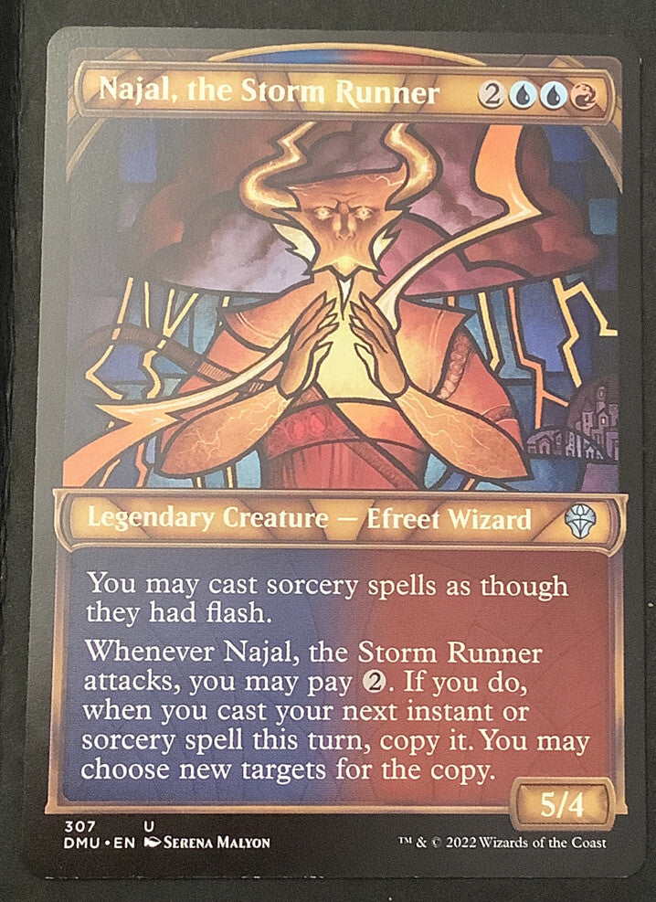 MTG DMU:  Najal, the Storm Runner (Legendary Creature) 307 Regular Uncommon X2